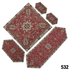 سرویس 5 تیکه ترمه سالار زرشکی