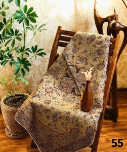 رومیزی(100*100)(تراکم 80)شاه عباسی کرم